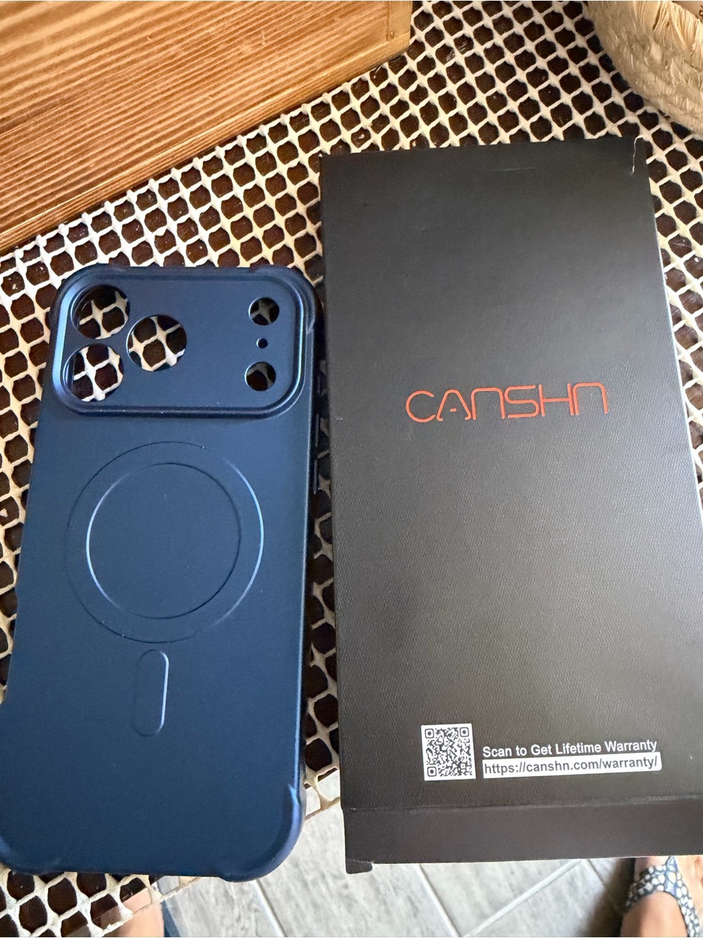 Blue MagSafe-Compatible Phone Case